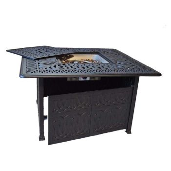 Outdoor 42 Inch Square Fire Pit