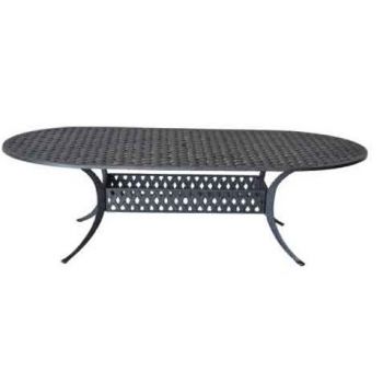 Outdoor Oval 42x102 Dining Table