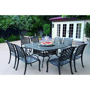 Santa Monica 9 Piece Outdoor Dining Set