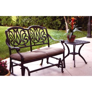 Catalina Bench Glider with End Table