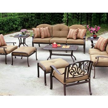 Catalina 9 Piece Deep Seating Set With Coffee Table